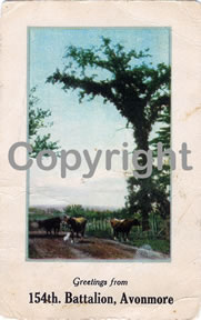 154th Battalion, Avonmore, Ontario